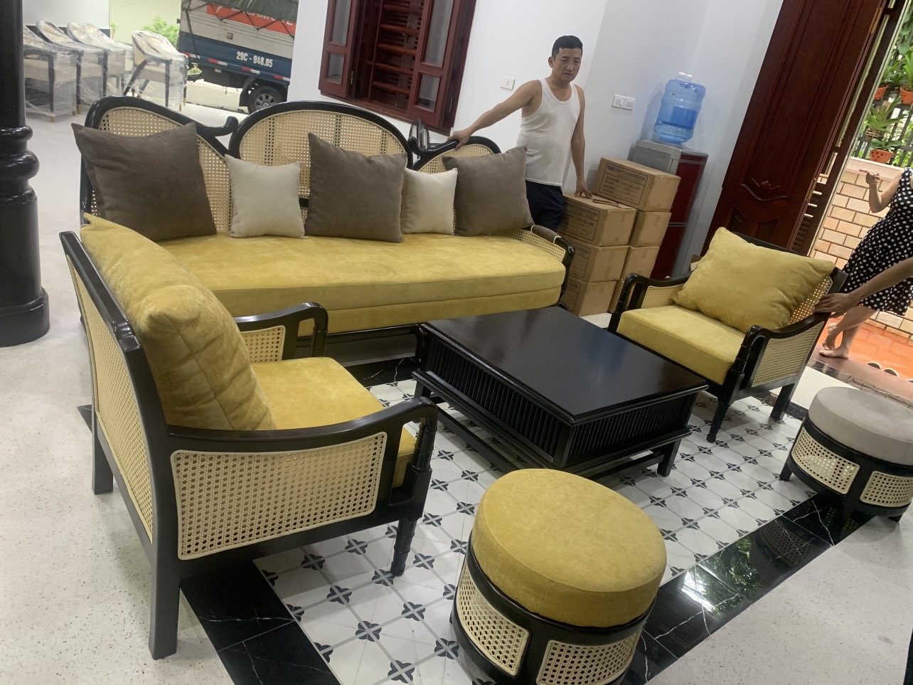 ghế  indochine